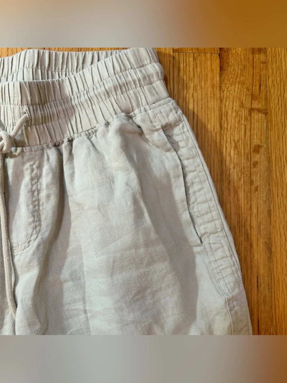 Quince 100% Europe Linen Pants. Size S (A3)